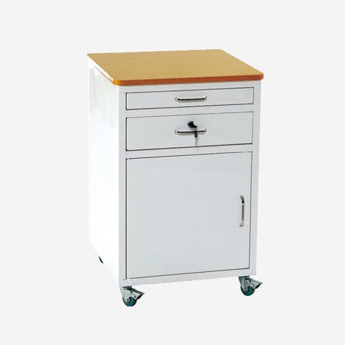 Nachttisch auf Rollen - HL-D512C - HI-LIFE Technology (HEBEI ) Co., Ltd. - modular / mit Nachttisch / mit Fächern