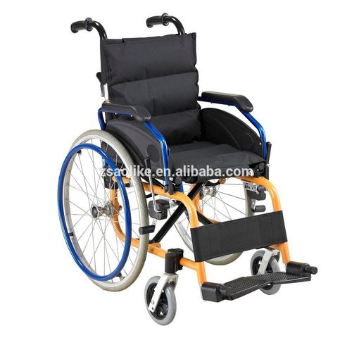 Manueller Rollstuhl - ALK907LAP  - Zhongshan Aolike Medical Equipment Technology - für Kinder / zur Nutzung im Freien / zusammenklappbar