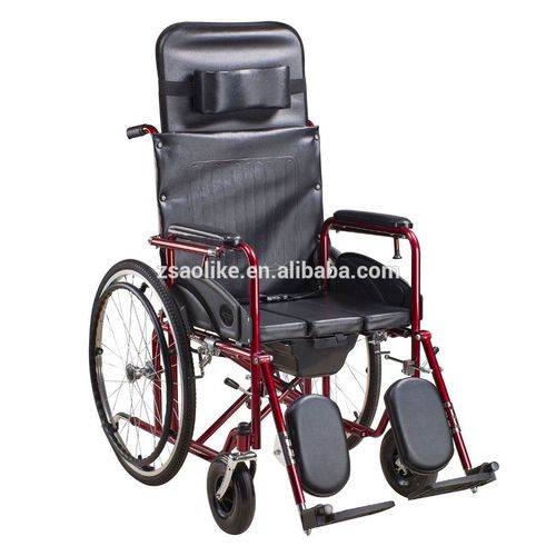 Manueller Rollstuhl - ALK690GC - Zhongshan Aolike Medical Equipment Technology - für den Innenbereich / schrägstellbar / Toiletten