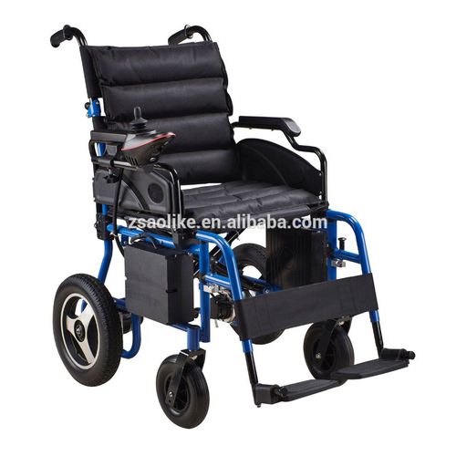 Elektrischer Rollstuhl - ALK122A  - Zhongshan Aolike Medical Equipment Technology - zur Nutzung im Freien / für den Innenbereich / zusammenklappbar