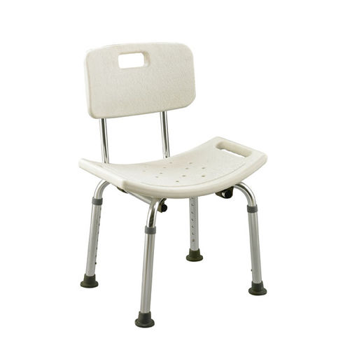 Duschstuhl mit Rückenlehne - ALK402L - Zhongshan Aolike Medical Equipment Technology - höhenverstellbar