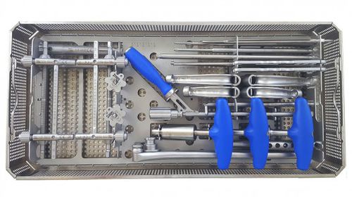 Wirbelsäulen-Osteosynthese-Instrumentenset - Z-Medical - steril