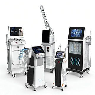 Mikrodermabrasionseinheit - 5-in-1 Skin Solution Package - Beijing Winkonlaser Technology - Hautverjüngungseinheit  mit Laser / HIFU-Hautverjüngungseinheit / Body-Contouring-Gerät mit elektrischer Muskelstimulation