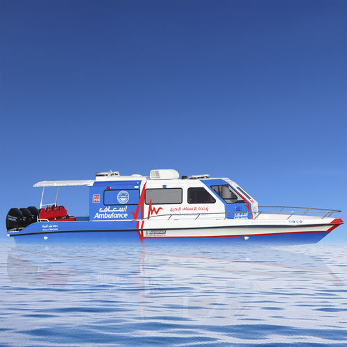 Boot Ambulanz - smuma - Paramed International - für Rettungsmanöver / mit Sauerstofftherapie