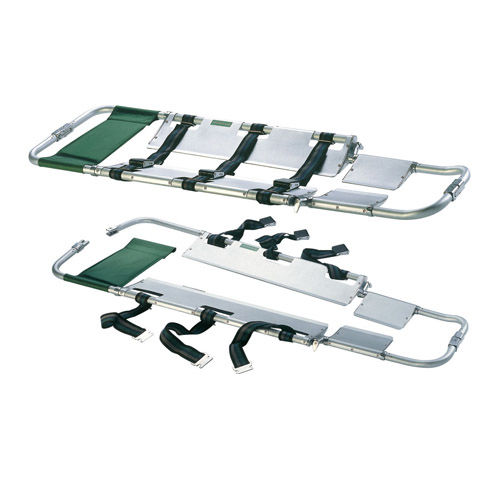 Schaufeltrage - Paramed International - Notfall / zusammenklappbar / Aluminium