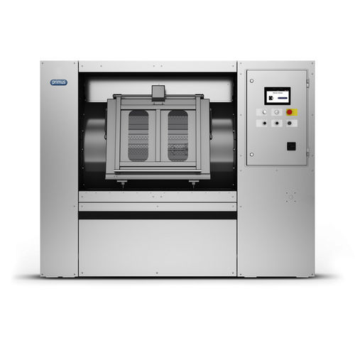 Seitenlader-Waschschleudermaschine - MB series - Primus - Hygienetrennwand
