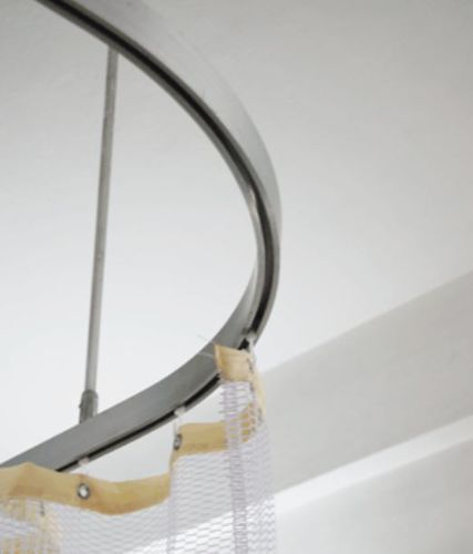 Stationärer Medizinischer Bettschirm - SLStrack - Saras Life Solutions - lichtdurchlässig / regelbar