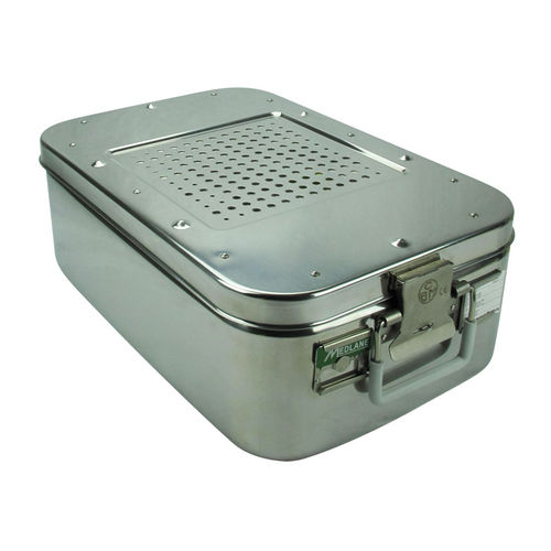 Sterilisationscontainer für Instrumente - BE307  - MEDLANE - Edelstahl / perforiert