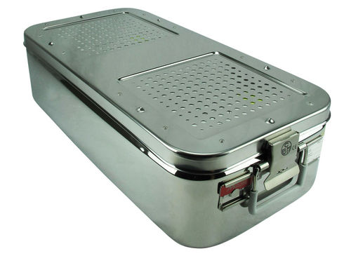 Sterilisationscontainer für Instrumente - BE030 - MEDLANE - Edelstahl / perforiert