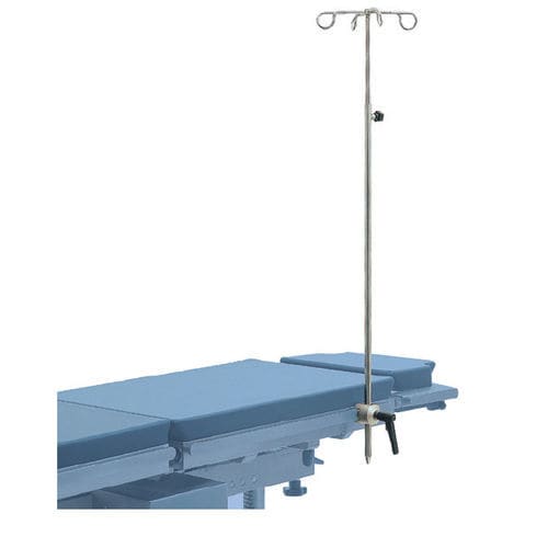 Infusionsständer auf Untersuchungstisch - 9916002 - OPT SurgiSystems - 4 Haken / für OP-Tisch