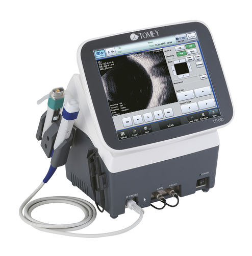Ultraschallgerät für ophthalmische Ultraschalluntersuchungen - UD-800 - Tomey - plattformmontiert, Tischmodell / Schwarz-Weiß