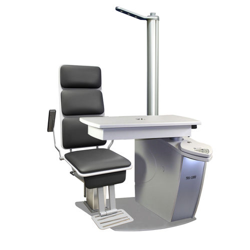 Ophthalmische Arbeitsstation - TRU-1000 - Tomey - mit Stuhl / mit Licht / kompakt