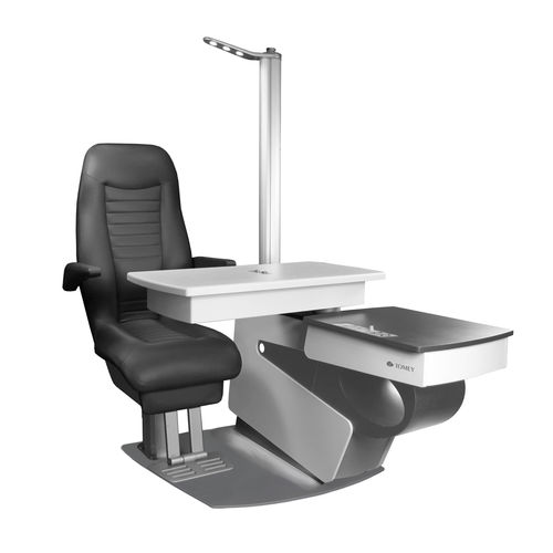 Ophthalmische Arbeitsstation - TRU-2000 - Tomey - mit Stuhl / mit Licht / kompakt