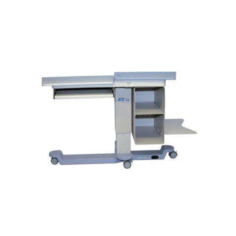 Elektrischer ophthalmischer Instrumententisch - ATE-800 - Topcon Healthcare - höhenverstellbar / auf Rollen