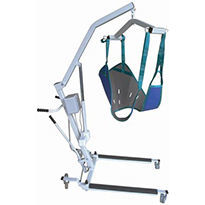 Elektrischer Patientenlifter - Transit - Somethy - auf Rollen / Hub