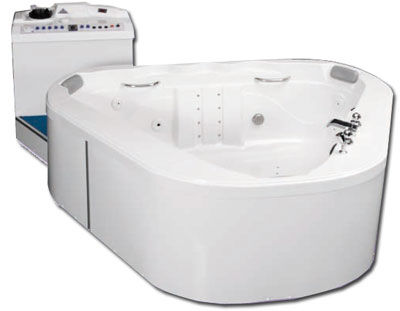 Bodenstehender Rehabilitationsbadewanne - AQUAGYM - Somethy