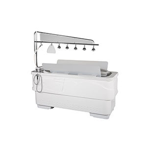 Badewanne für Wassermassage mit Vichy-Dusche - Algocompact - Somethy