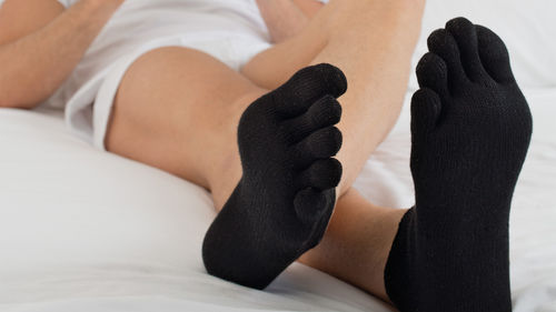 Baumwollfäden-Diabetikersocken - 650CS - Calze G.T. - Silberfäden