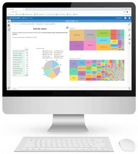 Medizinisches Software-Modul - Analytics - EVOLUCARE - Analyse / Management / Reporting