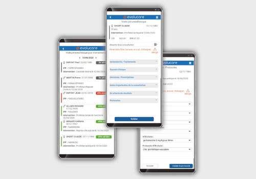 Steuerung-AIMS - EVOLUCARE - Management / Monitoring / Rückverfolgbarkeit