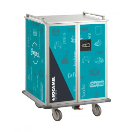 Medizinischer Wagen - SERVIZIO - Socamel Technologies - Mehrzweck / Frühstück / Lager