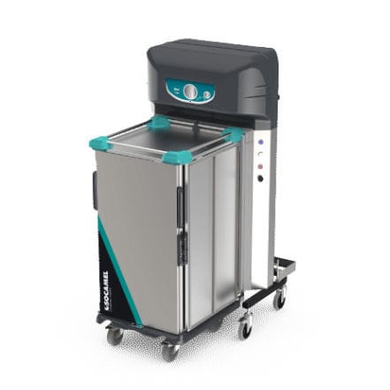 Medizinischer Wagen - HEATFLOW TRAYSERV - Socamel Technologies - Geschirr / für Transport / zum Servieren