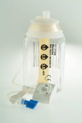 Mehrweg-Infusionspumpe - 2C1154KP - Baxter - für Chemotherapie / Elastomer