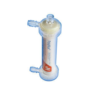 Polyethersulfondialysator - POLYFLUX 6H - Baxter - Polyvyniliden-Fluor / für Patienten geringem Körpergewicht / Hochfluss