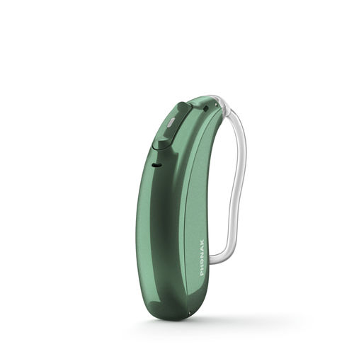 Hörgerät / Ohrkontur, mit Ansatz - Sky L-PR - Phonak - mit Telefonspule / mit Bluetooth® / für Kinder