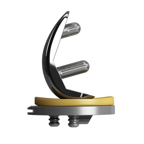 Einteilige Knieprothese - EMPOWR PARTIAL™ - Enovis Surgical - zementiert
