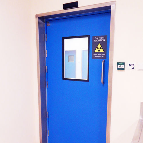Strahlenschutztür - Dortek - für Krankenhaus / einflügelig