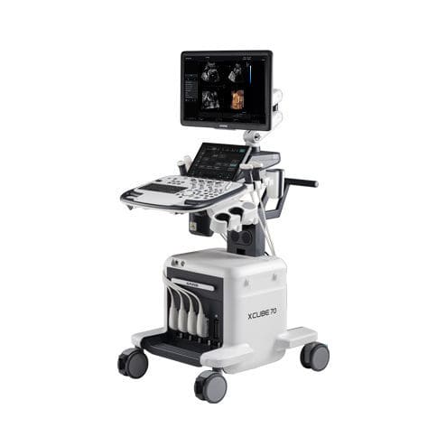 Plattformmontiertes Ultraschallgerät - X-CUBE 70 on GPX - Alpinion Medical Systems - für Multifunktions-Ultraschall / Schwarz-Weiß / Farbdoppler