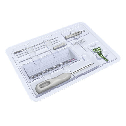 Unfallchirurgie-Instrumentenset - Initial R Xpert™ - Newclip Technics - steril / zum Einmalgebrauch