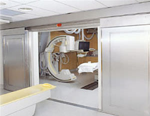 Strahlenschutztür - SSD - ETS Lindgren - für IRM / Schiebe / automatisch