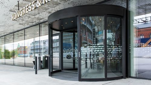 Schutztür - RD3 - ASSA ABLOY Entrance Systems Italy Srl - für Krankenhaus / Aluminium / automatisch