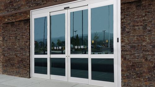 Schutztür - Resilience R128 - ASSA ABLOY Entrance Systems Italy Srl - für Krankenhaus / Schiebe / Typ Y