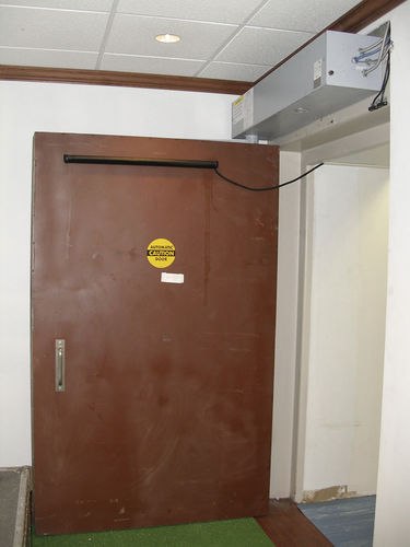 Strahlenschutztür - A-FABCO - für Krankenhaus / Labor / einflügelig