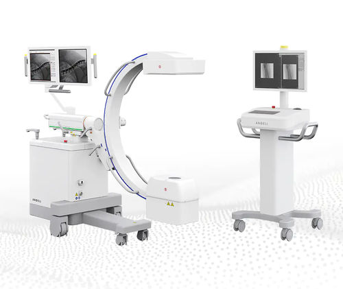 Mobiler C-Bogen - HUA II  - Angell Technology - mit Flachbildsensor / mit Videosäule / mit integriertem Bildschirm