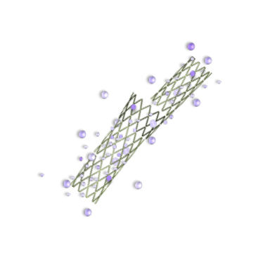 Koronararterien-Stent - Nile® Pax - Minvasys - Kobaltchrom / medikamentenbeschichtet