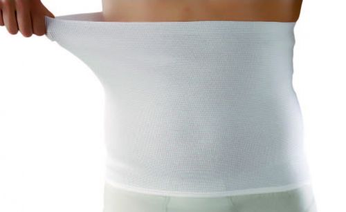 Bauchstützgürtel - Orione®  - SAFTE Italia - für Erwachsene / weich / weiß