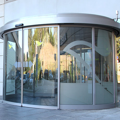 Tür für Krankenhaus - MANUSA Automatic Doors - für Gesundheitseinrichtungen / Flügel / automatisch