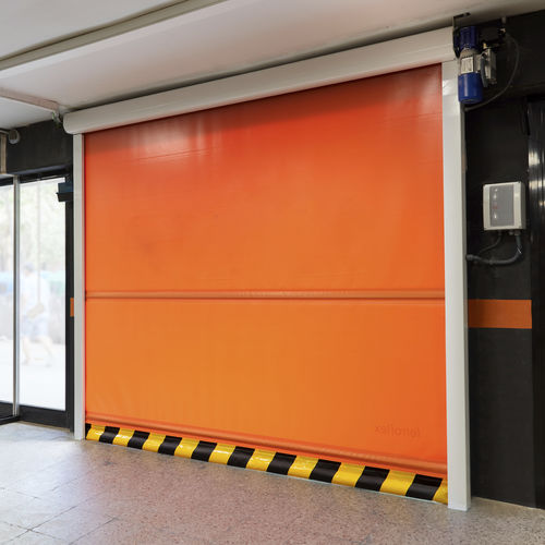 Luftdichte Tür - MANUSA Automatic Doors - Roll / Aluminium / mit Glasfront