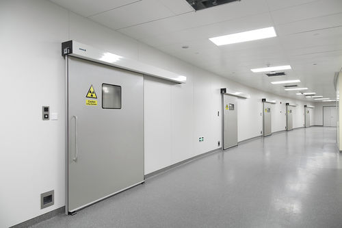 Hermetisch dichte Tür - MANUSA Automatic Doors - Strahlenschutz / mit Abschirmung / Brandschutz