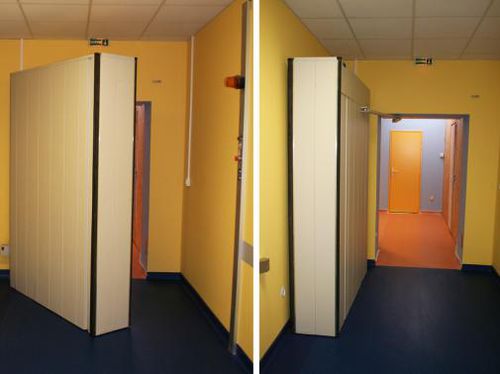 Einflügelige Tür - DIB Radioprotection - Strahlenschutz / für Strahlentherapie / für Zyklotrone