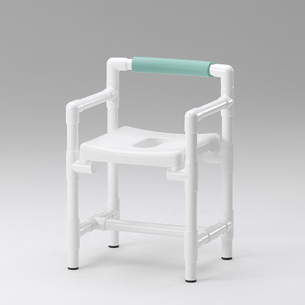 Duschhocker mit Armlehnen - DH 49 A RL - RCN Medizin - Toilette / mit Rückenlehne