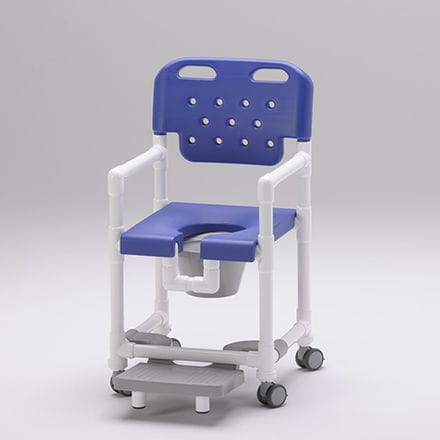 Duschstuhl mit Armlehnen - SCC 200 BS FT - RCN Medizin - auf Rollen / Toilette / mit Eimer