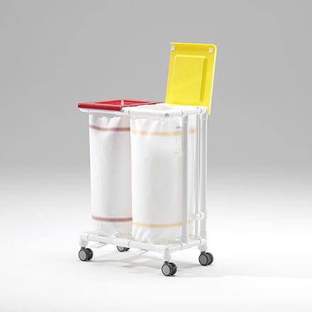 Sackhalterwagen für dreckige Wäsche - SLH 022 FP - RCN Medizin - medizinisch / Transport / 2 Säcke