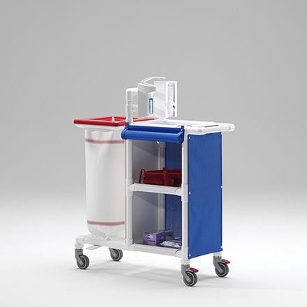 Sackhalterwagen für dreckige Wäsche - MC 231 S - RCN Medizin - für saubere Wäsche / medizinisch / Transport