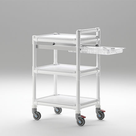 Medizinischer Wagen - MPC 253 AS 50 - RCN Medizin - Mehrzweck / Vielzweck / mit Schublade