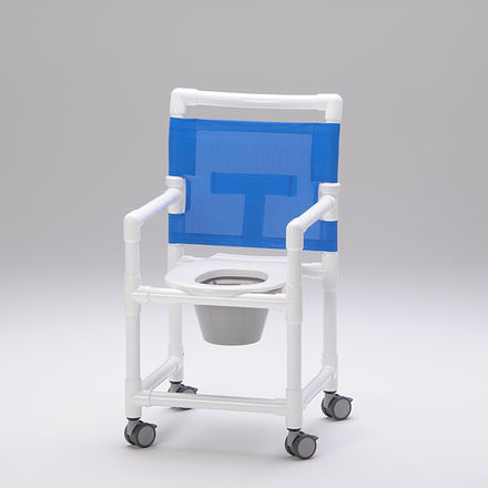 Duschstuhl mit Armlehnen - SCC 250 - RCN Medizin - auf Rollen / Toilette / mit Eimer